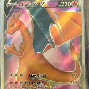 Brand New Charizard V card